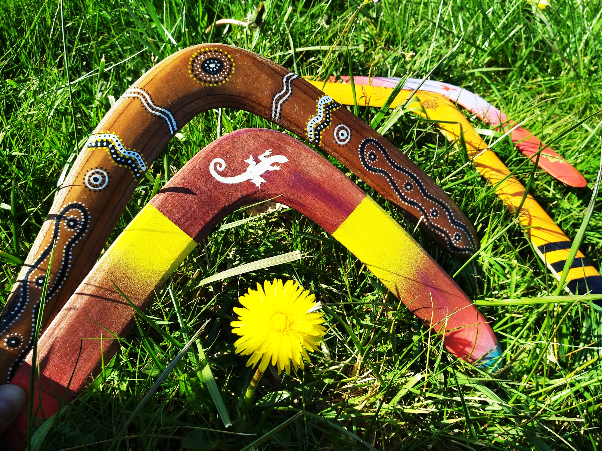 Ideal regalo boda Boomerang de madera regalo y decoración Deporte ocio ZURDO regalo cumpleaños. para niños y adultos