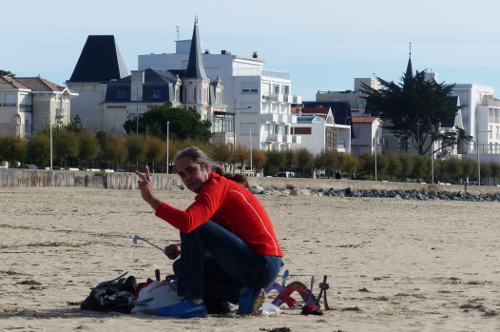 Mola lanzar boomerang en Royan